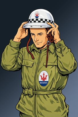 Jean Behra by MUneta & Cerracín