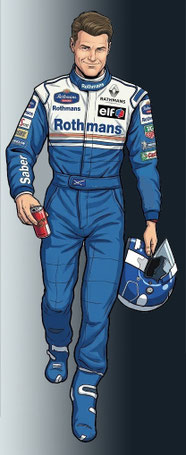 David Coulthard by Muneta & Cerracín