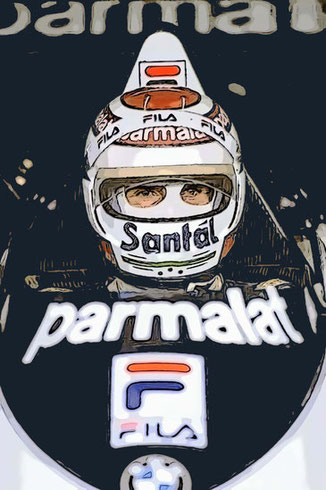 Nelson Piquet by Muneta & Cerracín