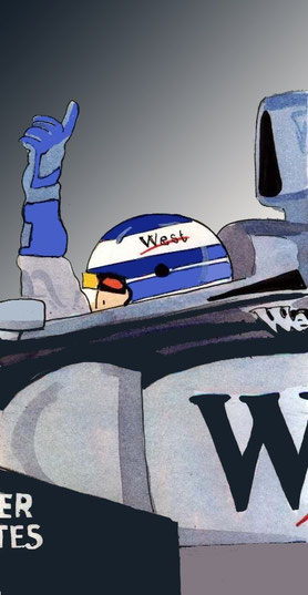 Mika Häkkinen by Muneta & Cerracín