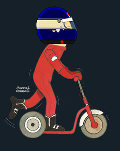Patrick Tambay by Muneta & Cerracín