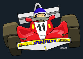 Carlos Reutemann by Muneta & Cerracín