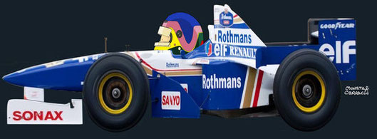 Jacques Villeneuve con su Williams-Renault by Muneta & Cerracín