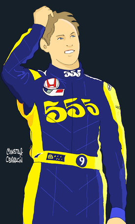 Jenson Alexander Lyons Button by Muneta & Cerracín