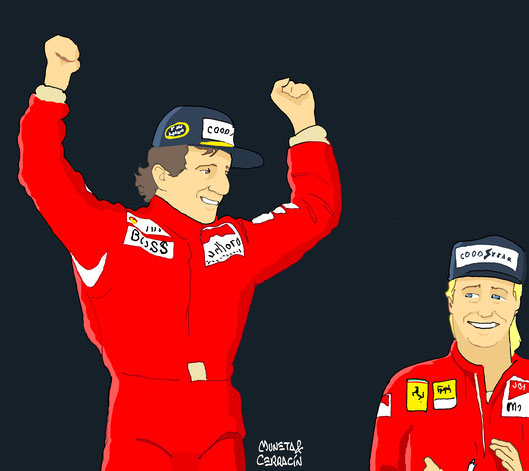 Alain Prost by Muneta & Cerracín