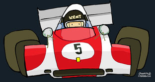 Jacky Ickx by Muneta & Cerracín