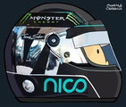 Nico Rosberg by Muneta & Cerracín
