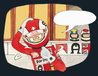 Clay Regazzoni by Muneta & Cerracín