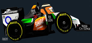 Nico Hülkenberg by Muneta & Cerracín