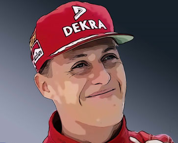 Michael Schumacher by Muneta & Cerracín