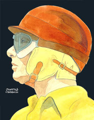 Juan Manuel Fangio by Muneta & Cerracín