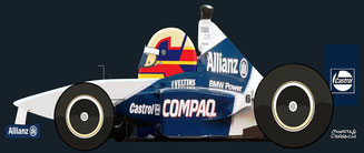 Juan-Pablo Montoya by Muneta & Cerracín