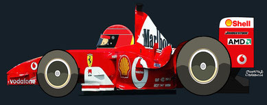 Michael Schumacher by Muneta & Cerracin