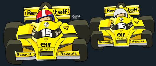 Rene Arnoux by Muneta & Cerracín