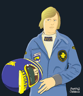 Ronnie (Bengt Ronald) Peterson by Muneta & Cerracín
