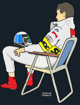 Alessandro Nannini by Muneta & Cerracín