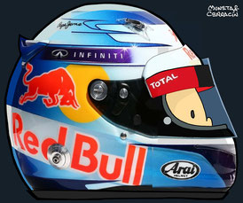 Sebastián Vettel by Muneta & Cerracín