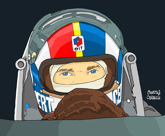 François Cevert by Muneta & Cerracín