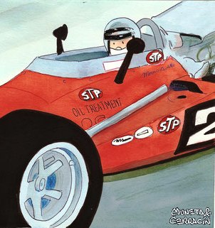 Mario Andretti by Muneta & Cerracín