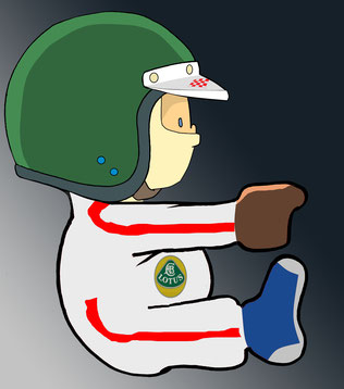 Jim Clark by Muneta & Cerracín