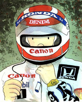 Nelson Piquet Campeón del Mundo by Muneta & Cerracín