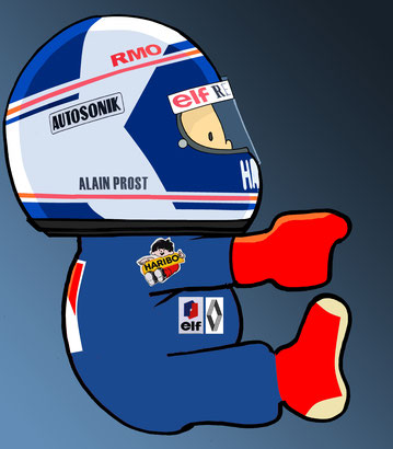 Alain Prost by Muneta & cerracín