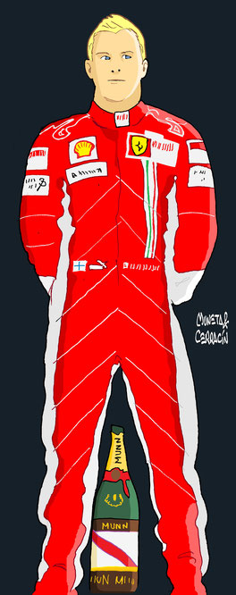 Kimi-Matias Räikkönen by Muneta & Cerracín
