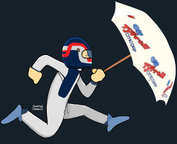 Patrick Depailler by Muneta & Cerracín