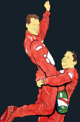 Michael Schumacher by Muneta & Cerracín