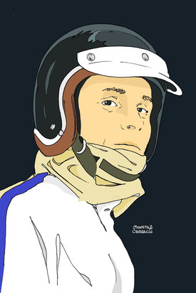 Jacky Ickx by Muneta & Cerracín