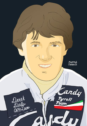 Derek Daly by Muneta & Cerracín
