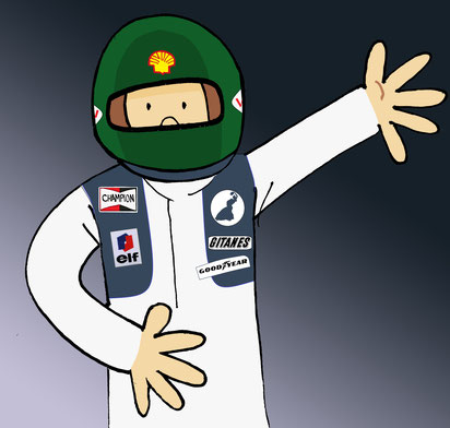 Jacques Laffite by Muneta & Cerracín