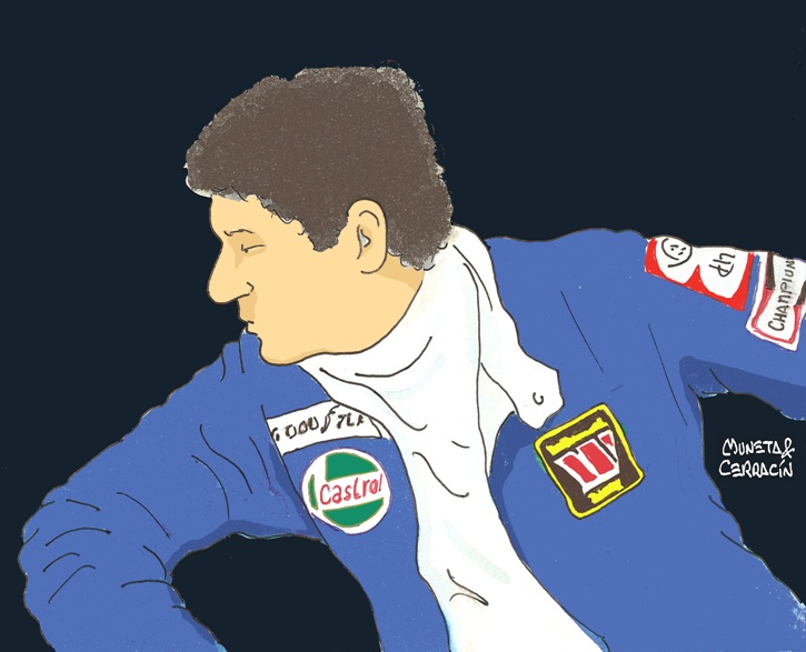 Andreas Niklaus Lauda by Muneta & Cerracín