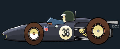 Dan Gurney by Muneta & Cerracín
