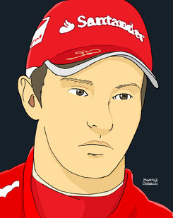 Jules Bianchi by Muneta & Cerracín