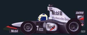 David Coulthard by Muneta & Cerracín