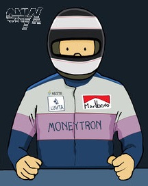 JJ Lehto (Onyx - Ford Cosworth) by Muneta & Cerracín