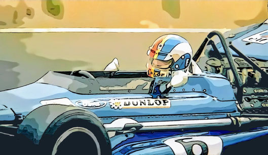François Cevert by Muneta & Cerracín