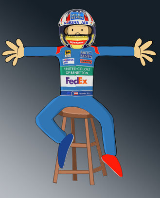 Alexander Wurz by Muneta & Cerracín