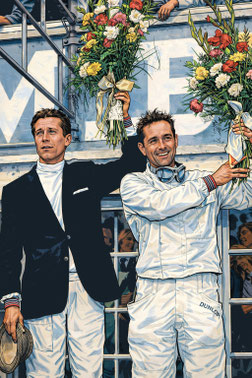 Olivier Gendebien/Phil Hill by Muneta & Cerracín
