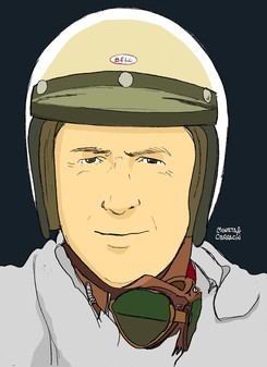 Jack Brabham by Muneta & Cerracín