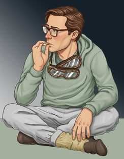 Masten Gregory by Muneta & Cerracín