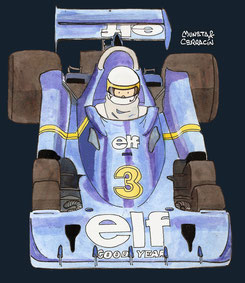Jody Scheckter by Muneta & Cerracín