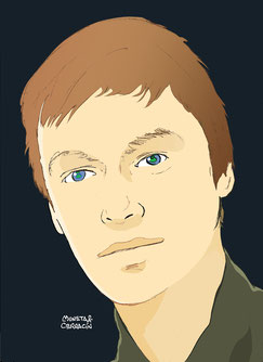 Daniil Kvyat by Muneta & Cerracín