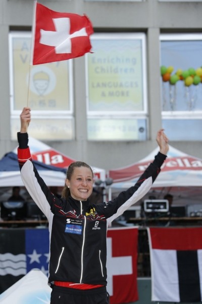 Siegerehrung beim Weltcupfinale 2013 in Baden