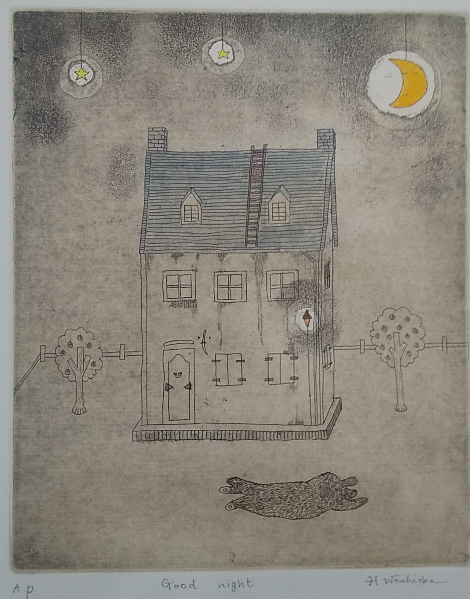 "Good night" Etching, 180×150 2008