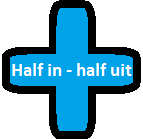 Uitbreiding: half in - half uit
