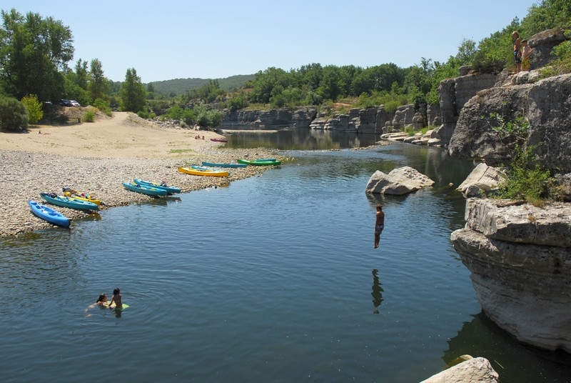 Site de sauts Cirque de Gens Ardèche