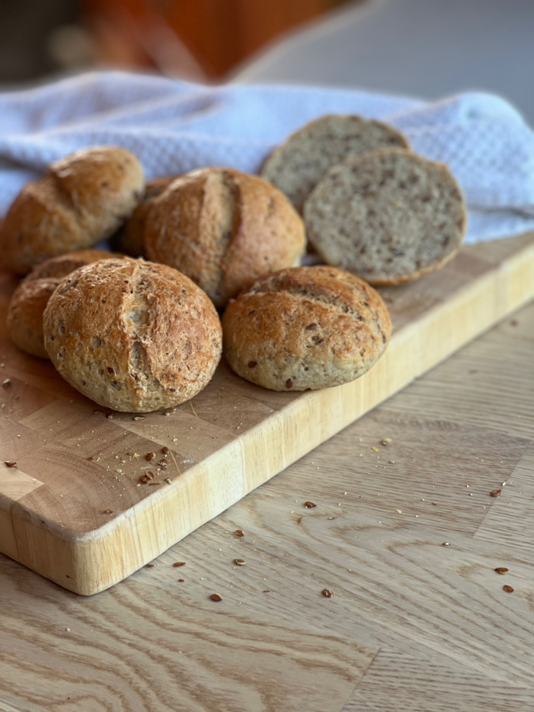 Brötchen, glutenfrei, garantiert glutenfrei, Blitzbrötchen, schnell, einfach Hafermehl, ohne Hefe