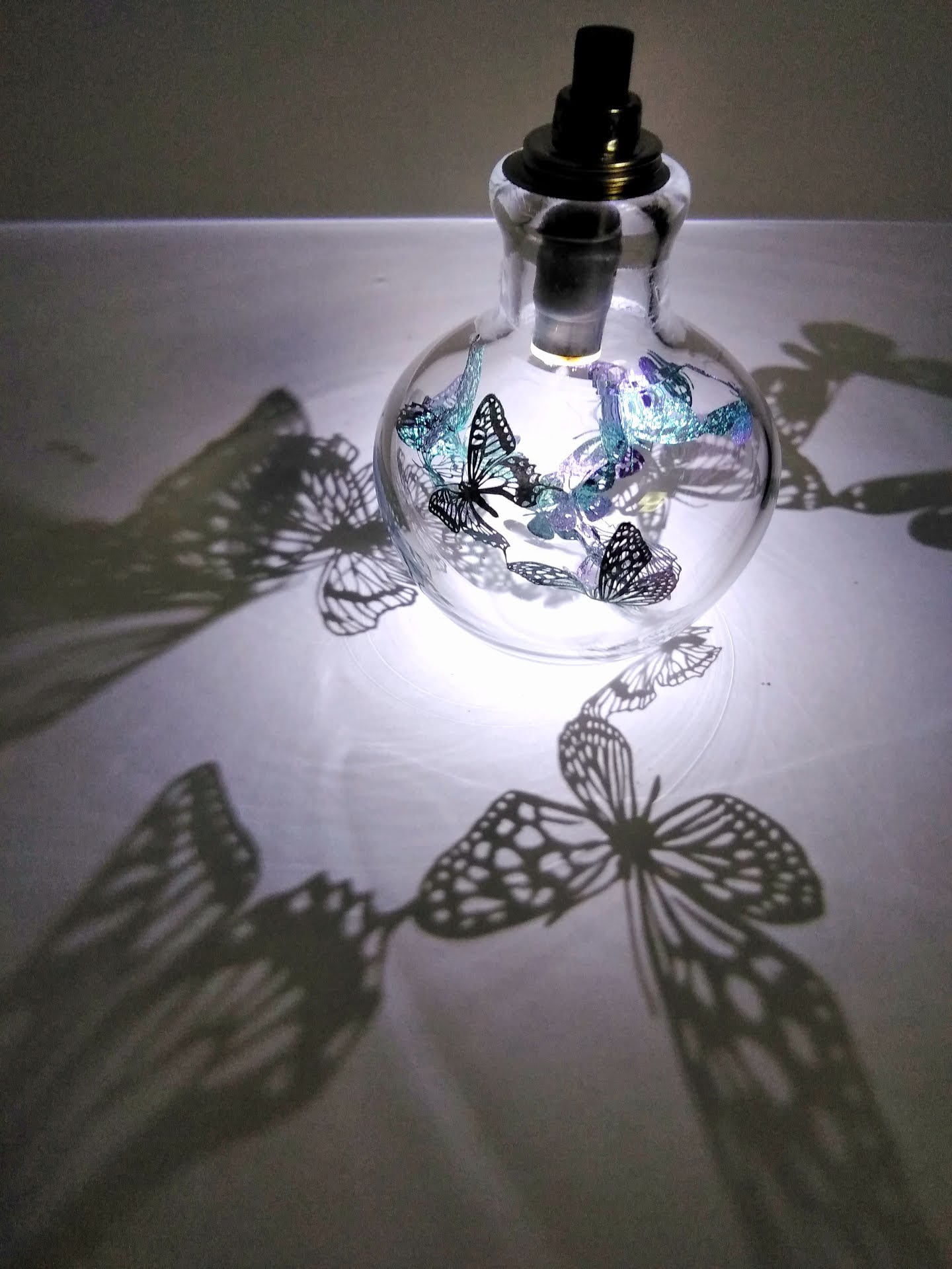 ワインボトル) 立体アート お手持ちのビ ハンドメイド ワインボトル) 立体アート お手持ちのビ ハンドメイド